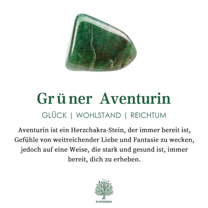 Necklace with Cross made of Natural Gemstones – Seraphina