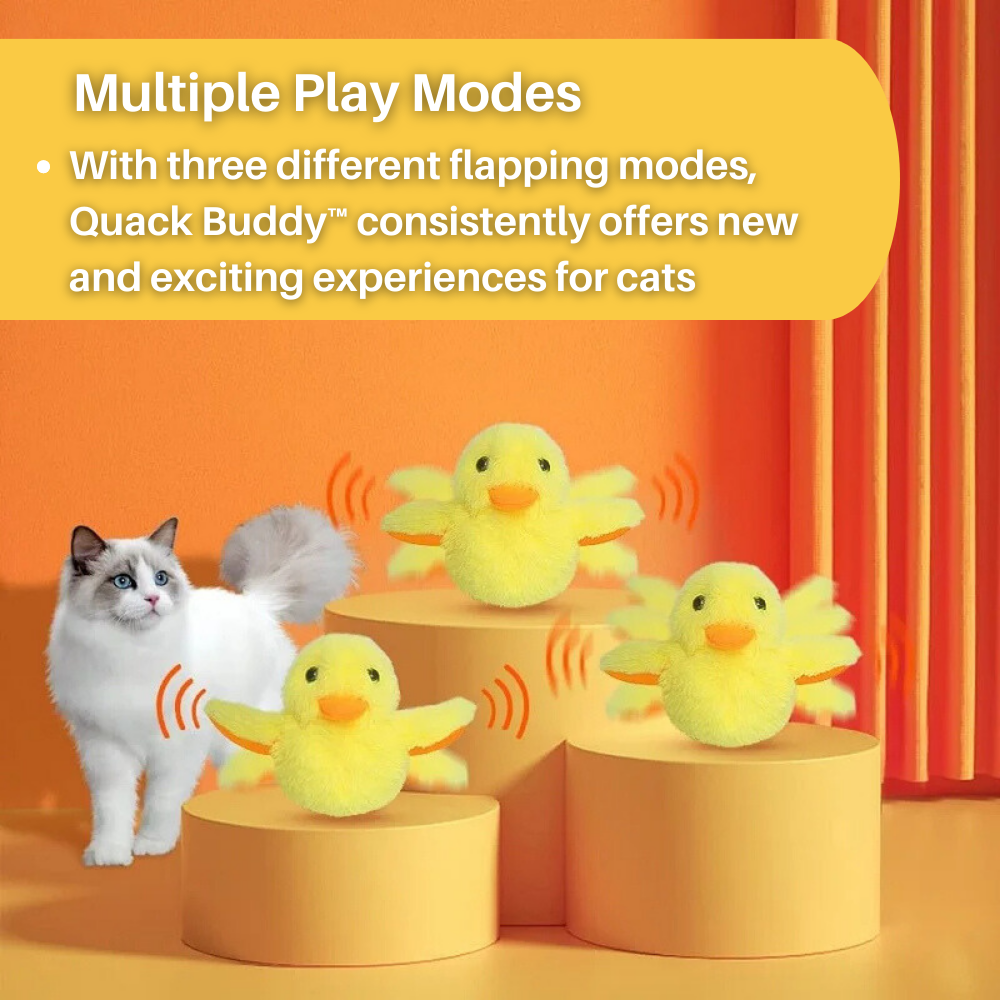 Flapping Duck Cat Toy – DuckDash (1+1 FREE)