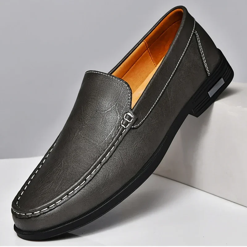 Italienske loafers i ægte læder – Emilio
