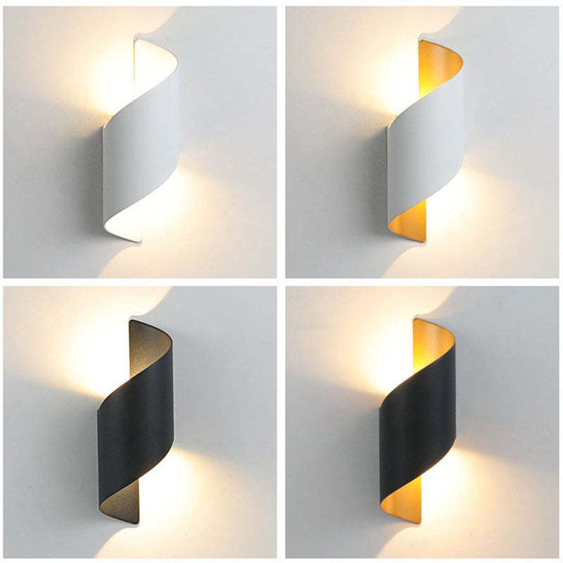 Lámpara de pared LED espiral moderna - TwistLight