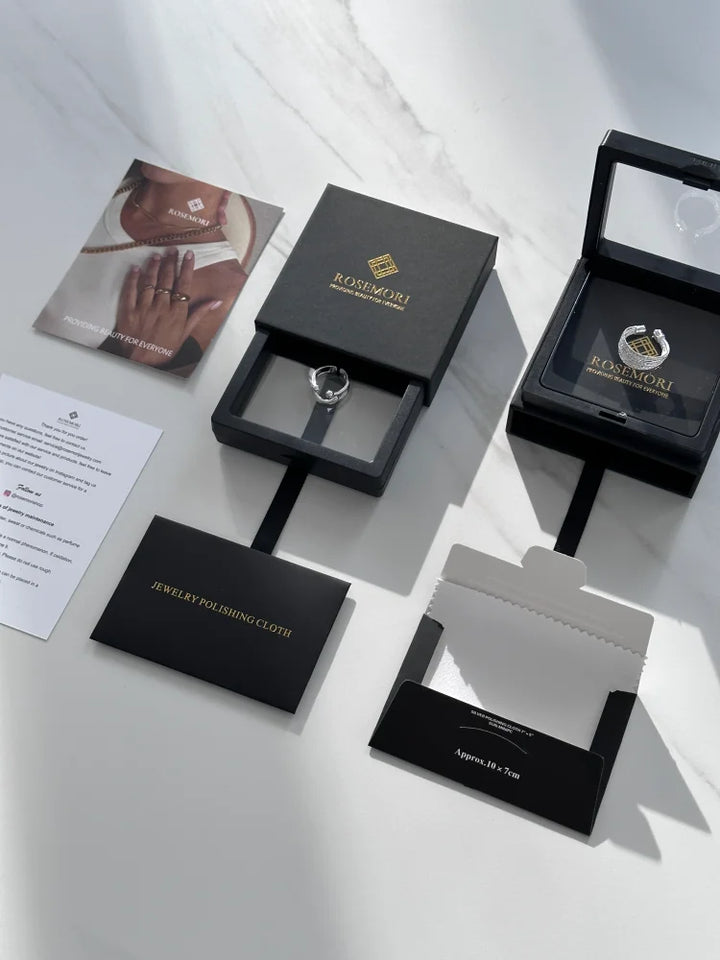 Smiley justerbar ring – Mila