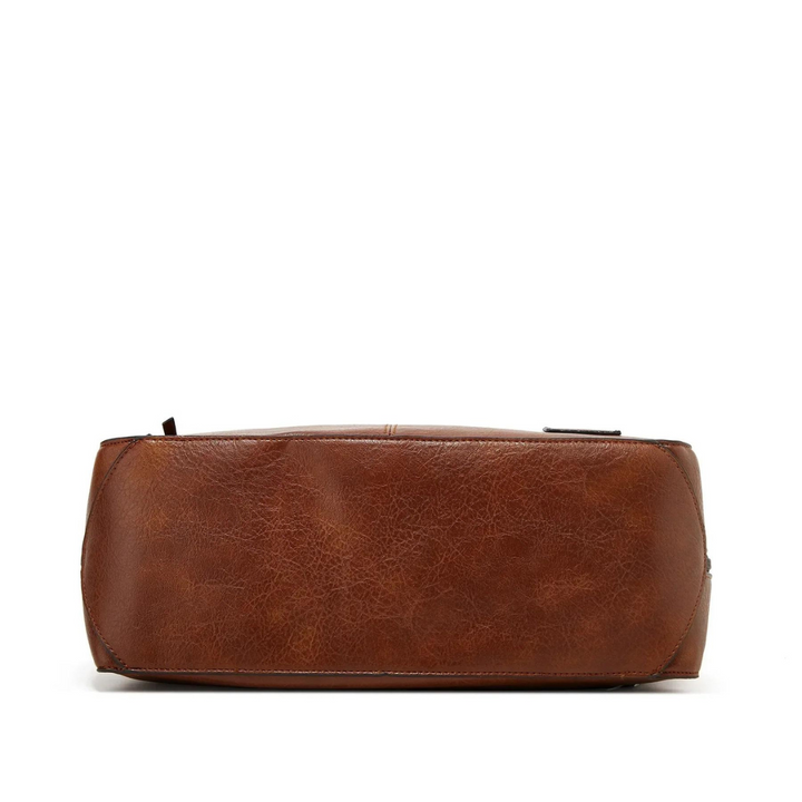 Bolso de hombro de cuero espacioso y elegante - Elodie