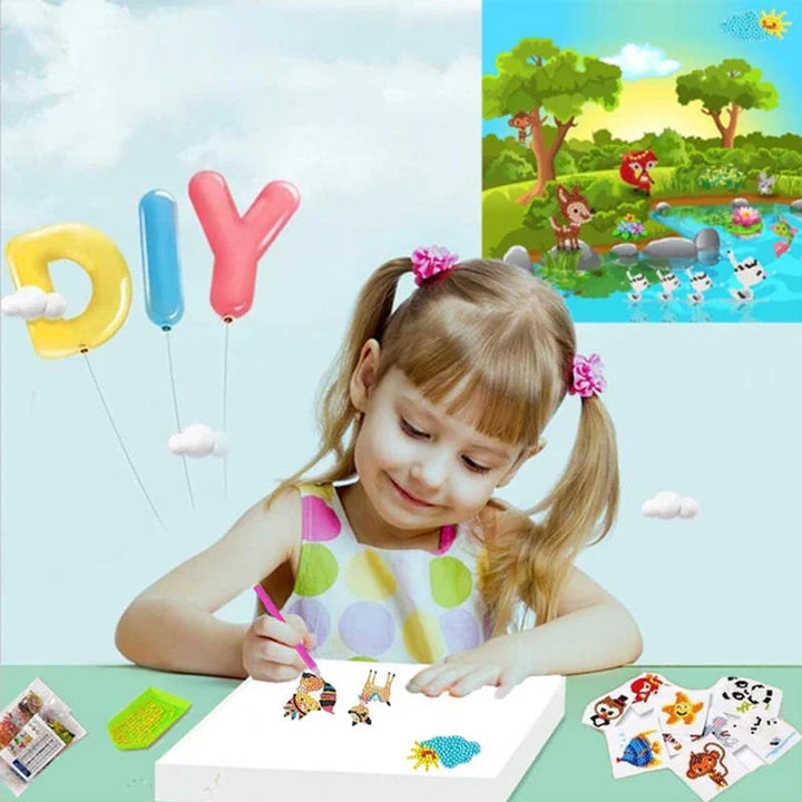 Kreatives Diamantsticker-Set - ShinyGem