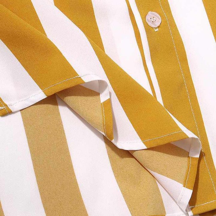 Stylisches Herren Sommer-Set mit Streifenmuster - StreifenFrisch