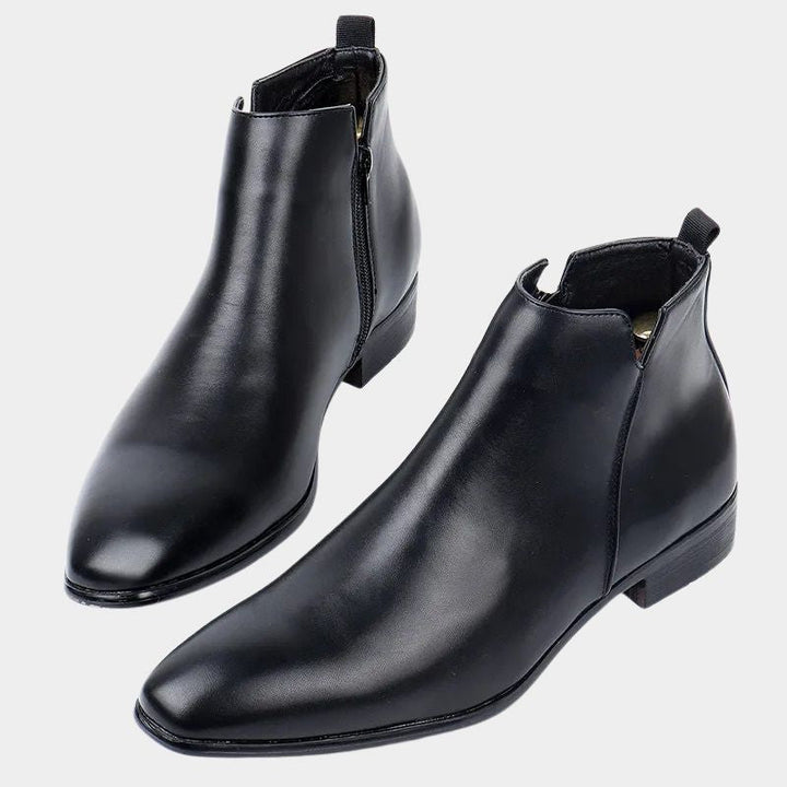 Classic Retro Leather Boots for Men – Lars