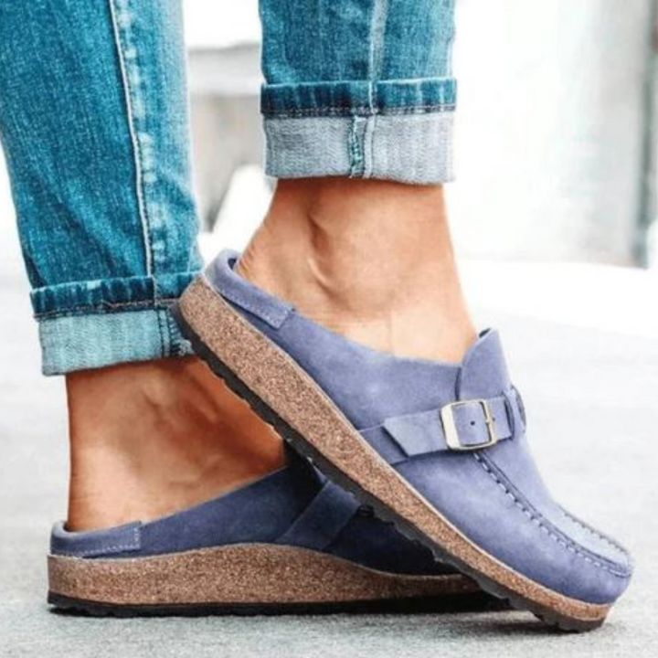 Bæredygtige komfort-clogs i retrostil – Noelia