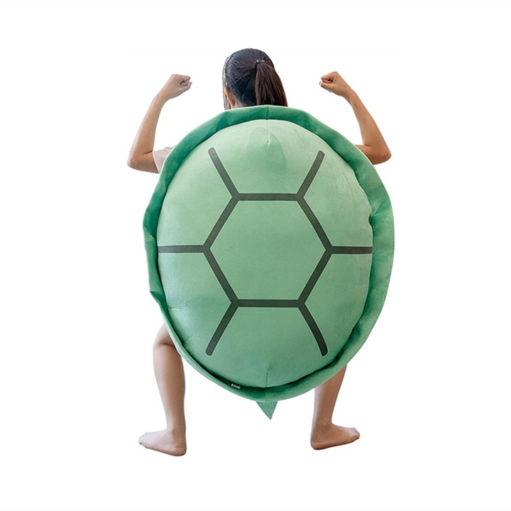 Bærbar plysjpute - CozyTurtle