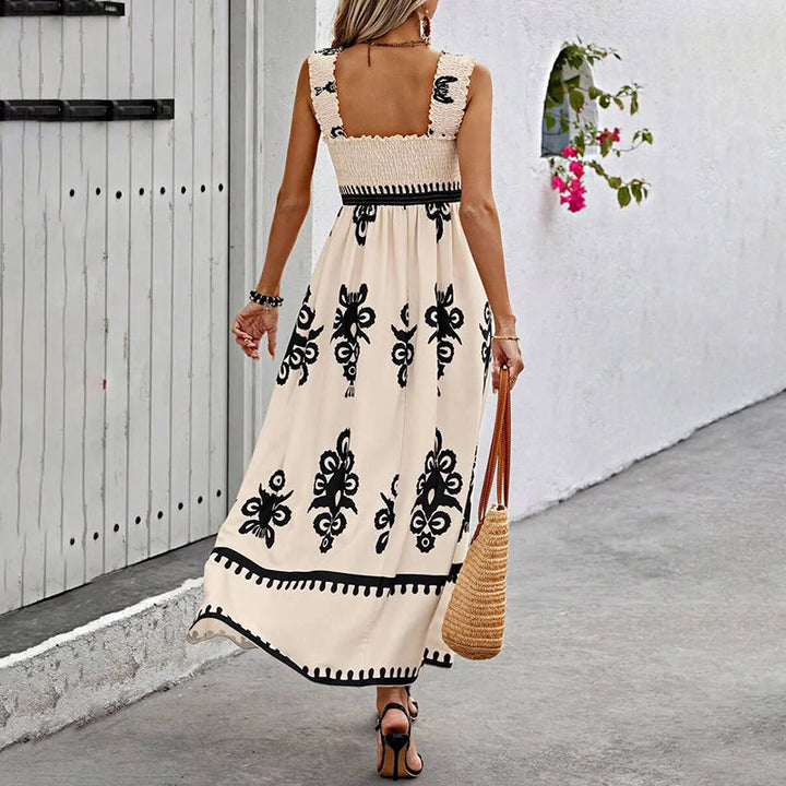 Trendiges Sommerkleid mit femininer Silhouette & Wickeloptik – Sascha