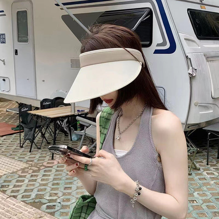 Trendy Roll-up Sun Hat with Extra Protection – FoldSun Pro