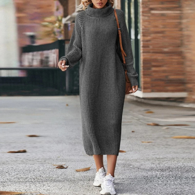 Knitted Dress for Comfort & Style - Liora