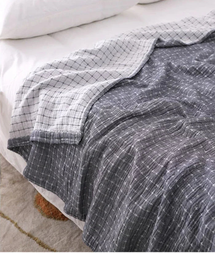 Simple Casual Cotton Blanket - BreezyCotton