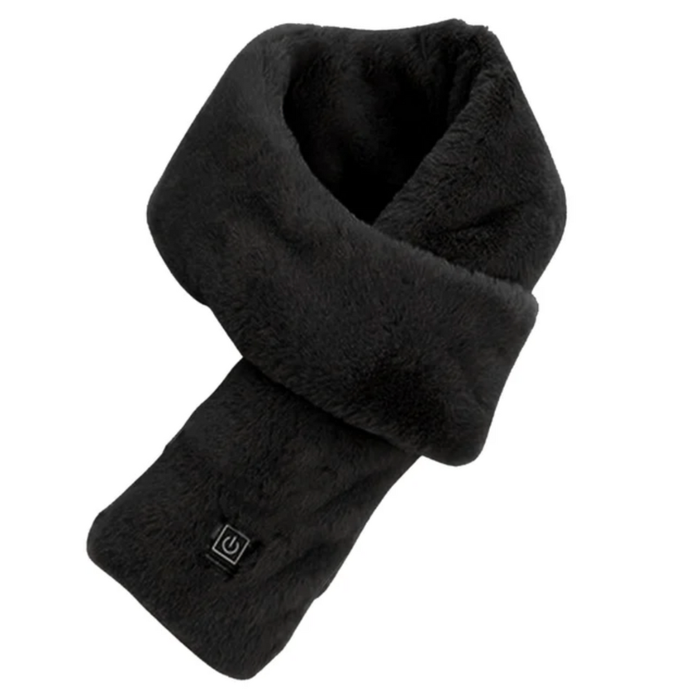 Bufanda de piel sintética con calefacción USB - ThermaFur