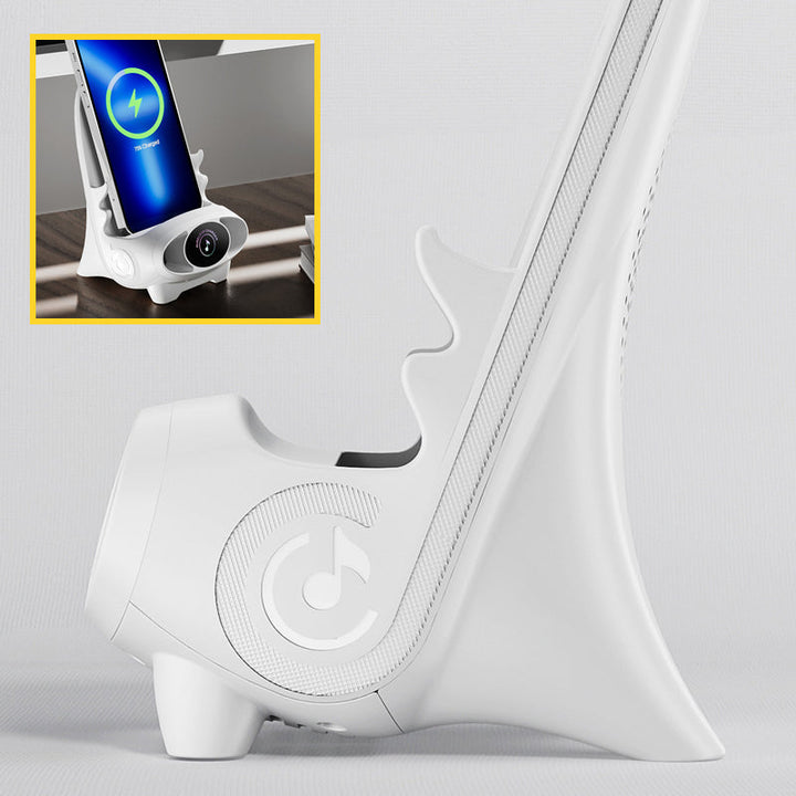 Trådløs telefonholder med 15W hurtigopladningsfunktion - FlexCharge Stol