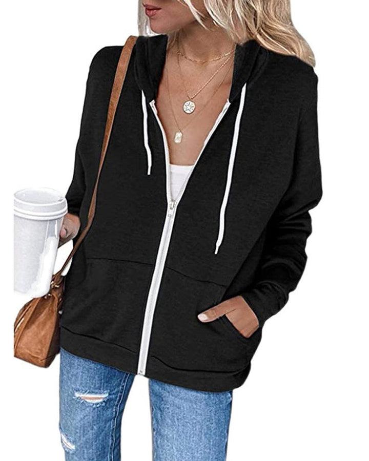 Solid Color Women's Vest with Pockets - Emma