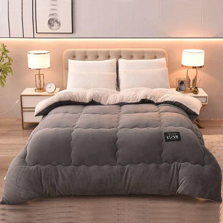 Luxury Winter Blanket with Double Flannel Fleece – FrostGuard