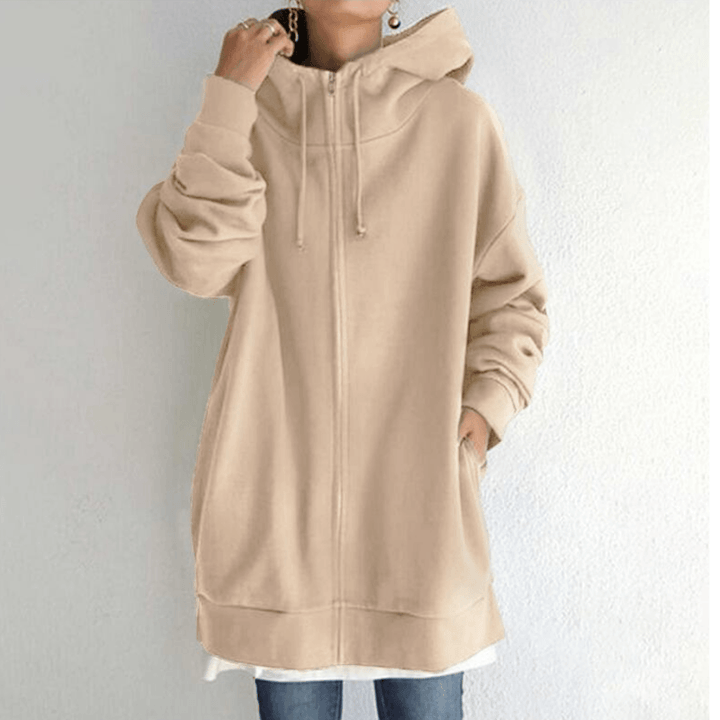 Cardigan cómodo para mujer con capucha – ComfyHood