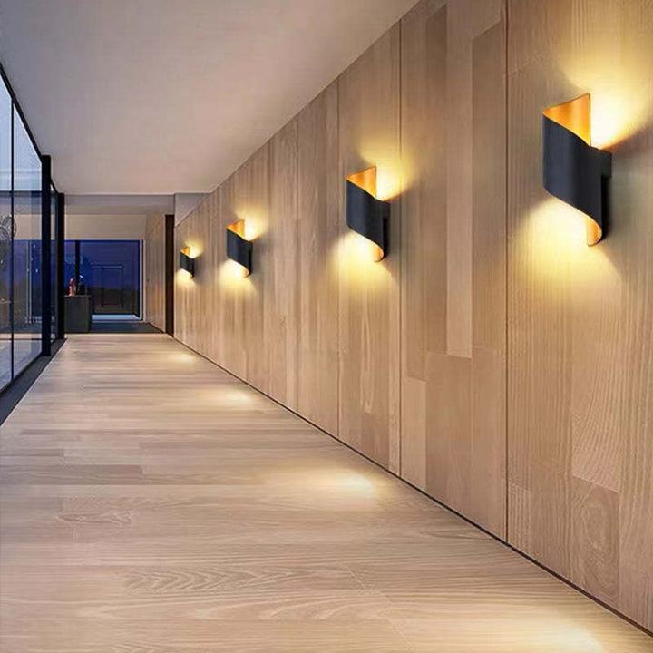 Lámpara de pared LED espiral moderna - TwistLight