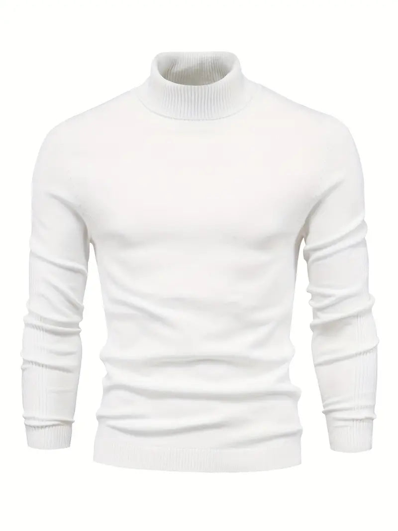 Trendy herre rullekravepullover - Lars
