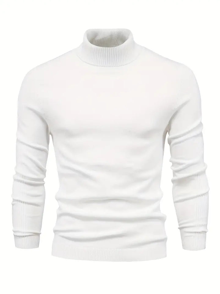 Trendy herre rullekravepullover - Lars