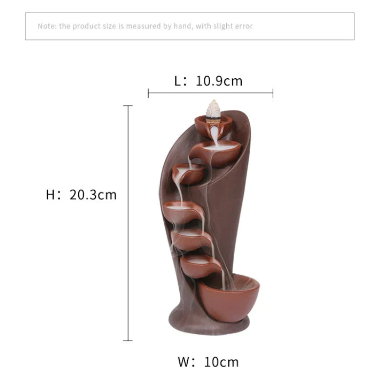Incense Smoker Man Waterfall – TranquilTorch