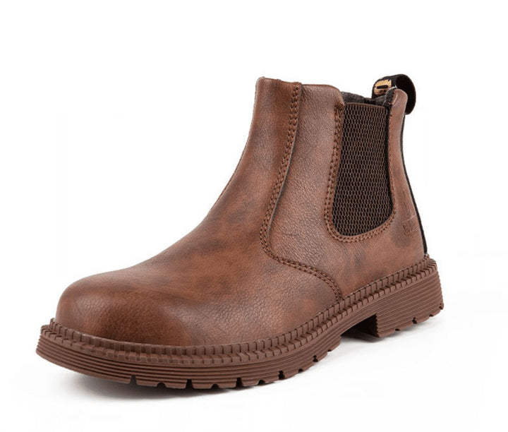 Botas de seguridad ortopédicas de cuero para hombre - Matthias