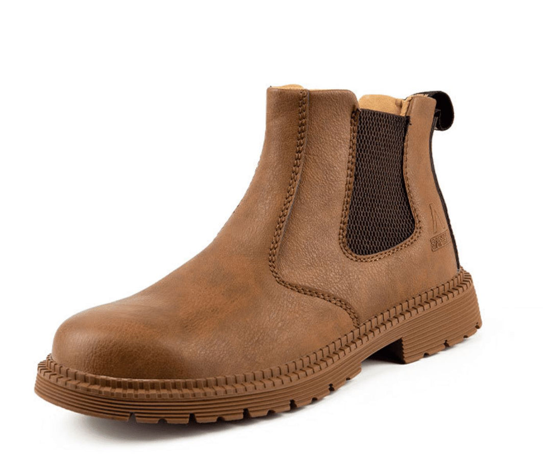 Botas de seguridad ortopédicas de cuero para hombre - Matthias