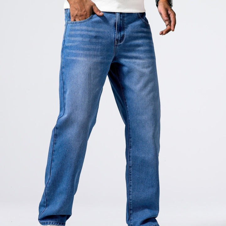 Relaxed Fit Regular Men's Jeans - Lucas