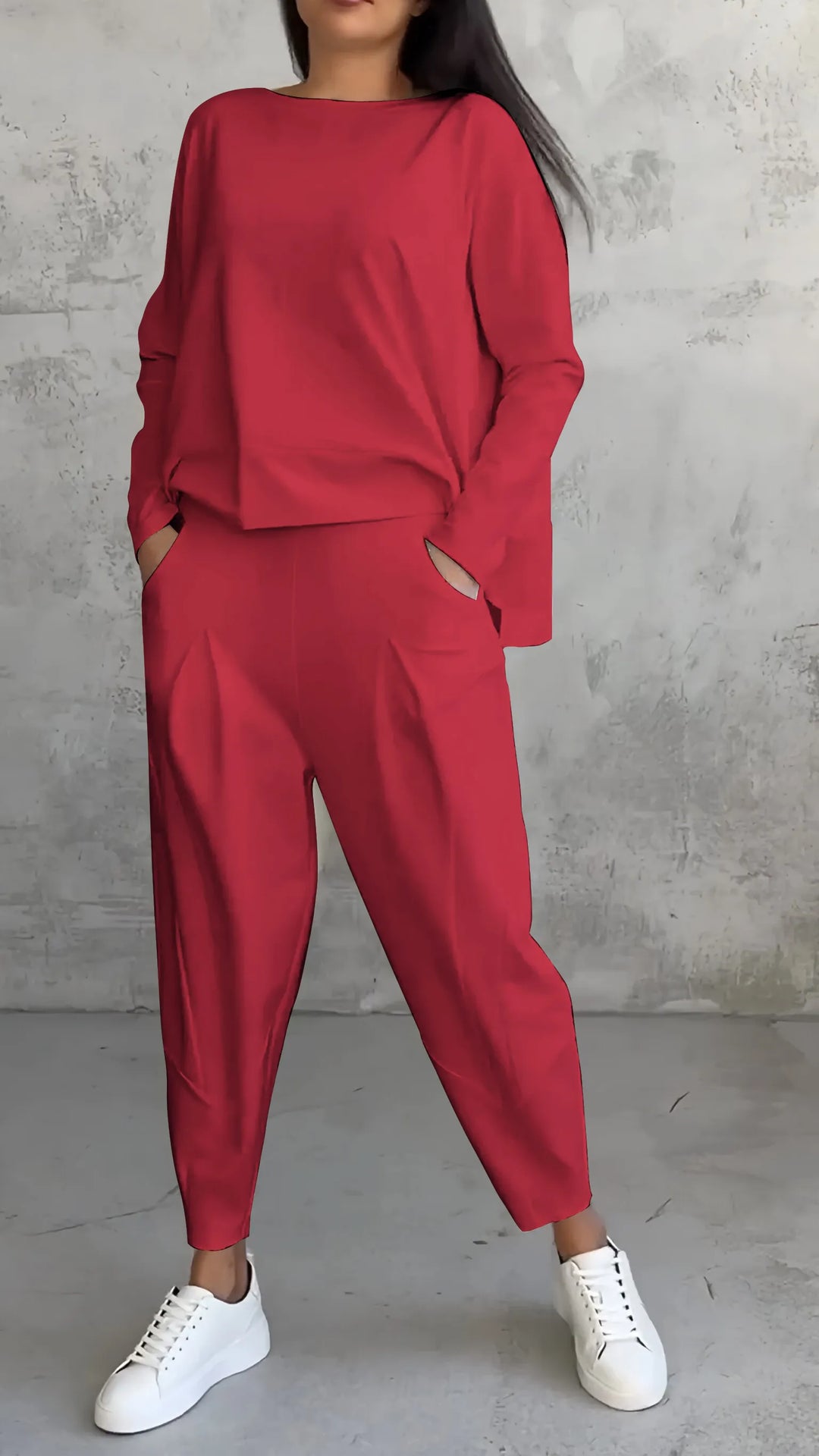 Conjunto de ocio de otoño para mujer de 2 piezas – Liora