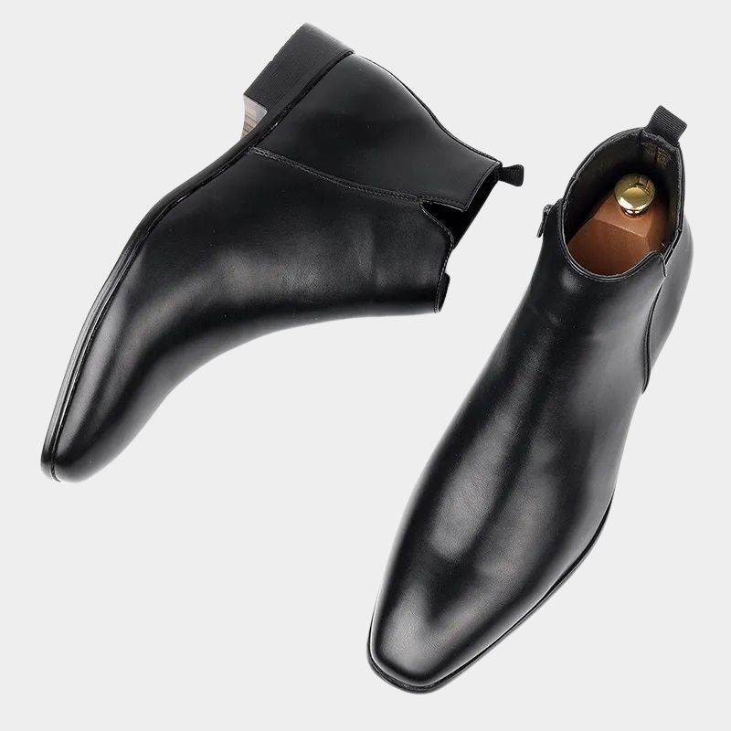 Classic Retro Leather Boots for Men – Lars