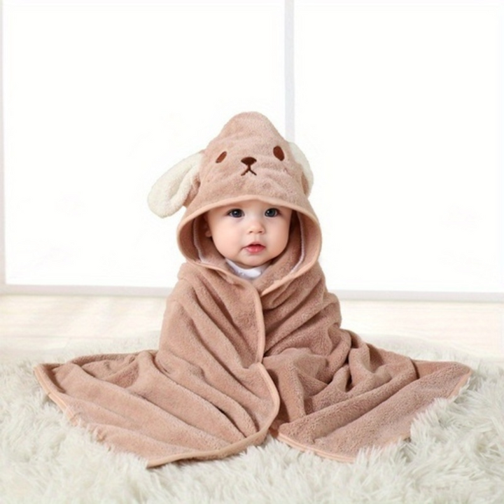Toalla de baño para bebé con capucha – SnuggleSplash