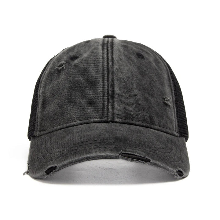 Cap mit Zopföffnung & Mesh-Design – 1 kaufen, 1 gratis – Liora
