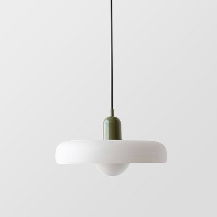 Colorful pendant lamp in Bauhaus style - StiloGlas