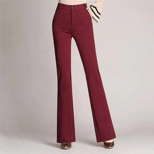 Slim-Fit High-Waist Pants – Mila