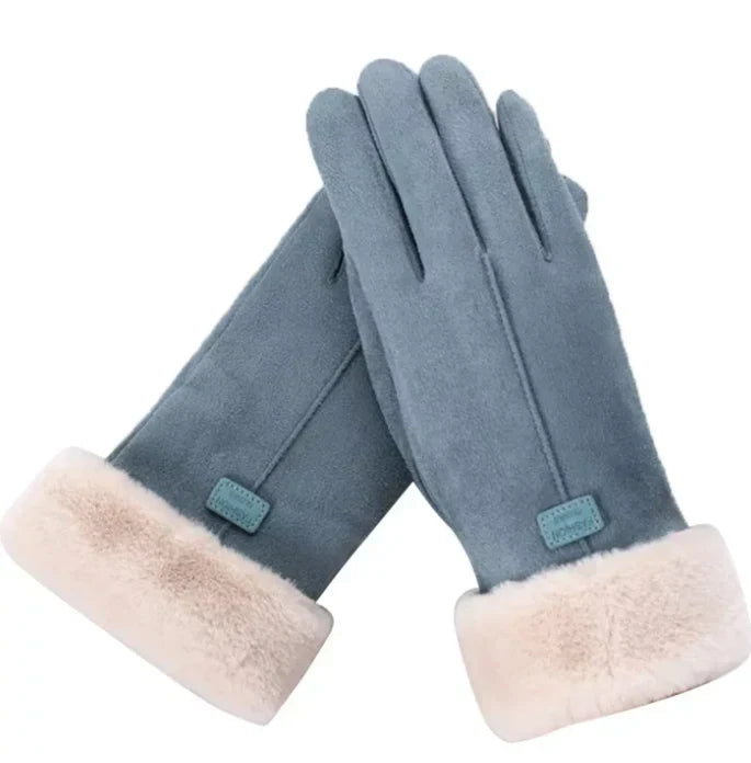Warm Suede Women's Gloves - VelvTouch