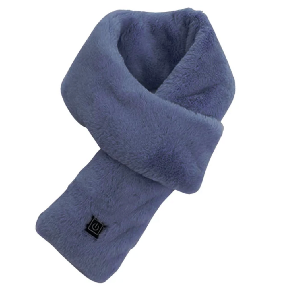 Bufanda de piel sintética con calefacción USB - ThermaFur
