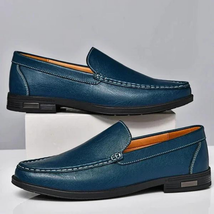 Italienske loafers i ægte læder – Emilio