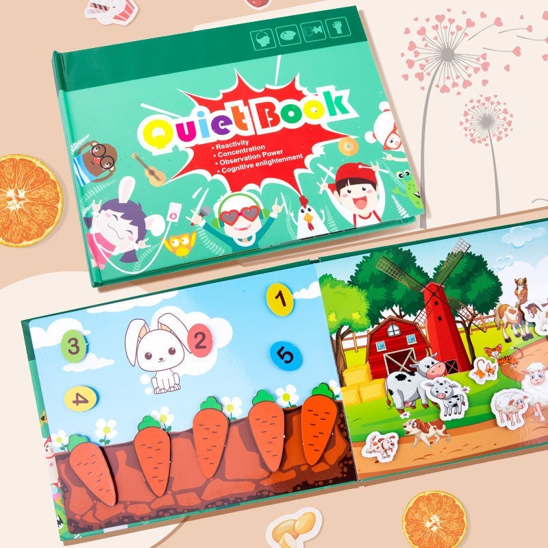 Educational Busy Book for Children – LearnJoy