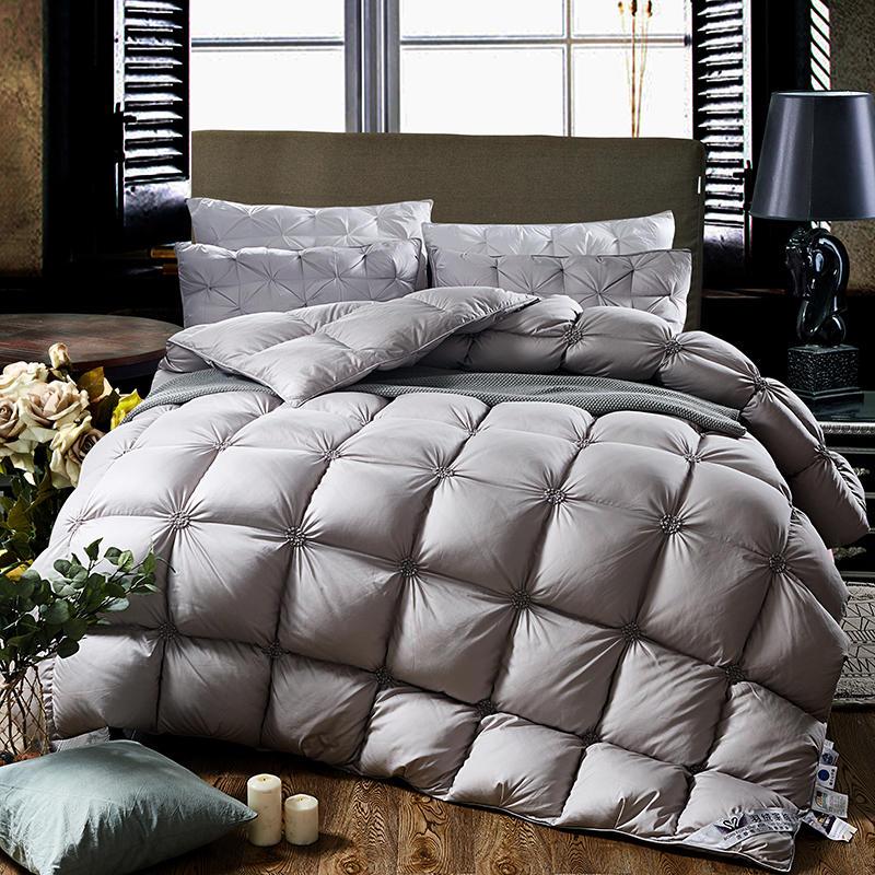Quilted duvet made of 100% goose down - PlumeLux