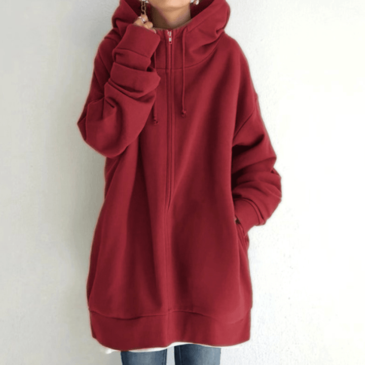Cardigan cómodo para mujer con capucha – ComfyHood