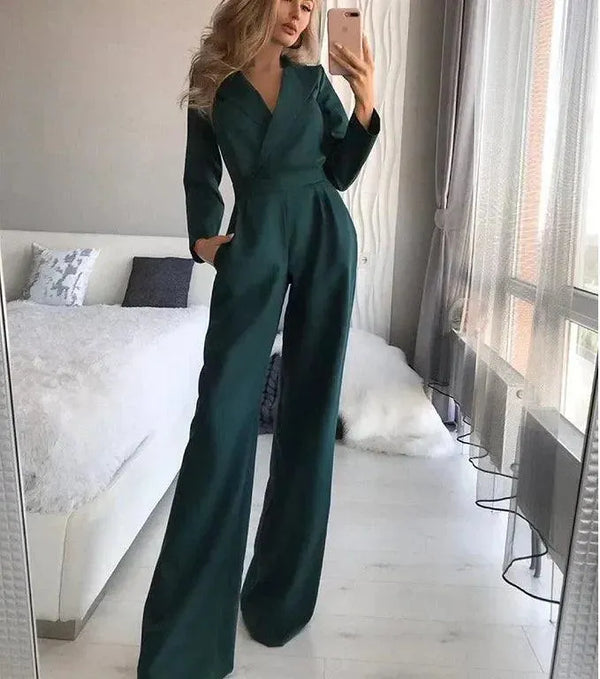 Stilig jumpsuit med lange ermer - Sophie