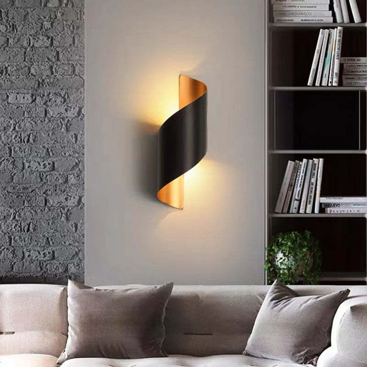 Lámpara de pared LED espiral moderna - TwistLight