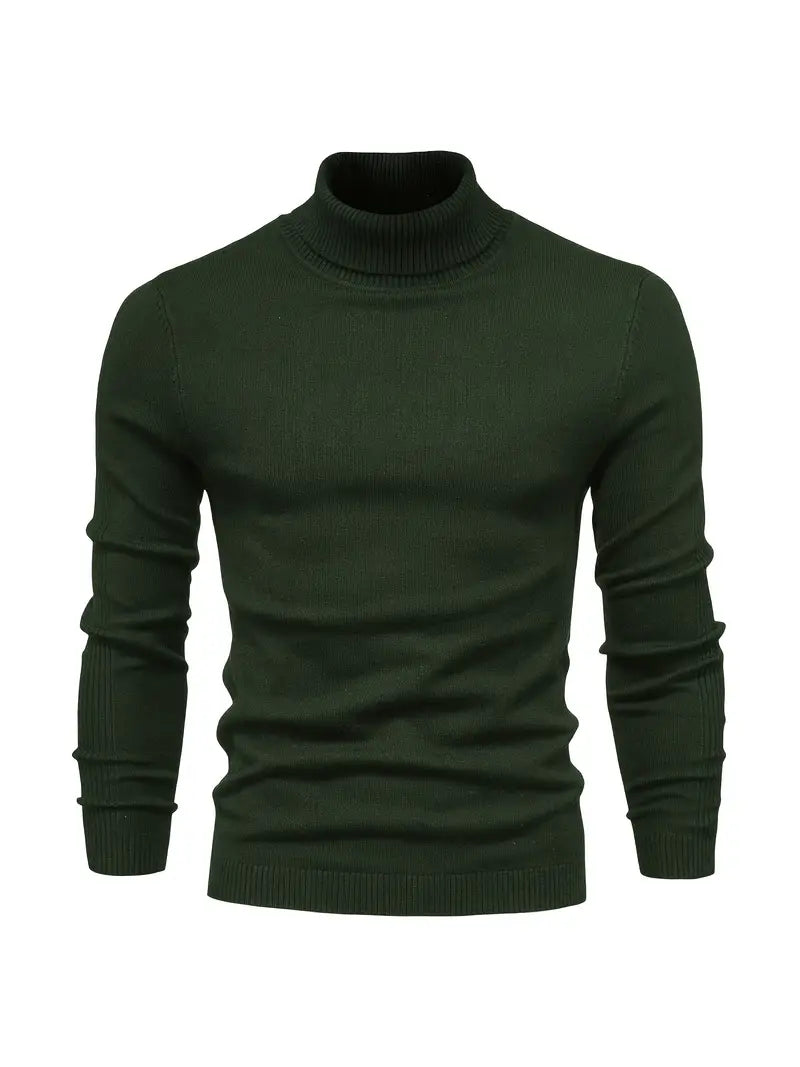 Trendy herre rullekravepullover - Lars