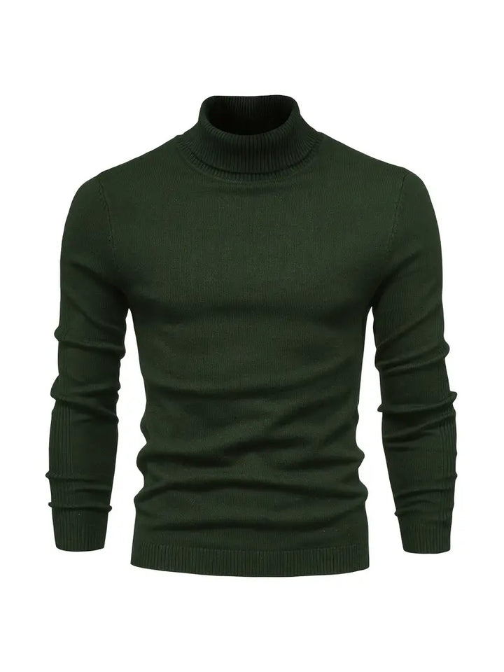 Trendy herre rullekravepullover - Lars