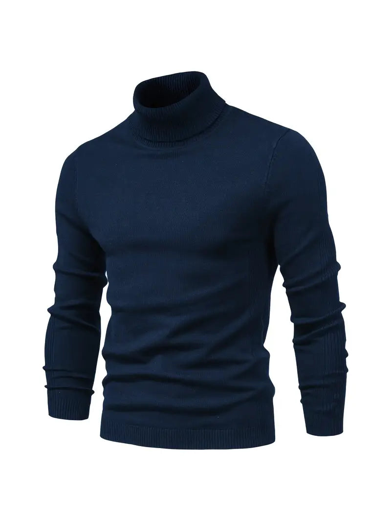Trendy herre rullekravepullover - Lars