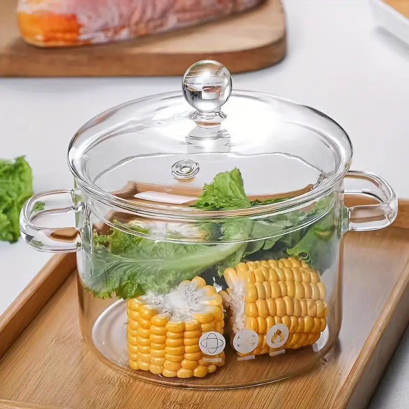 Glass Cooking Pot - ClearCook
