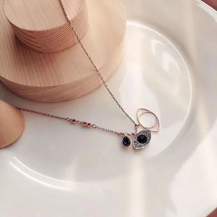Böser Blick smykkesett – Amira (kjede og armbånd)
