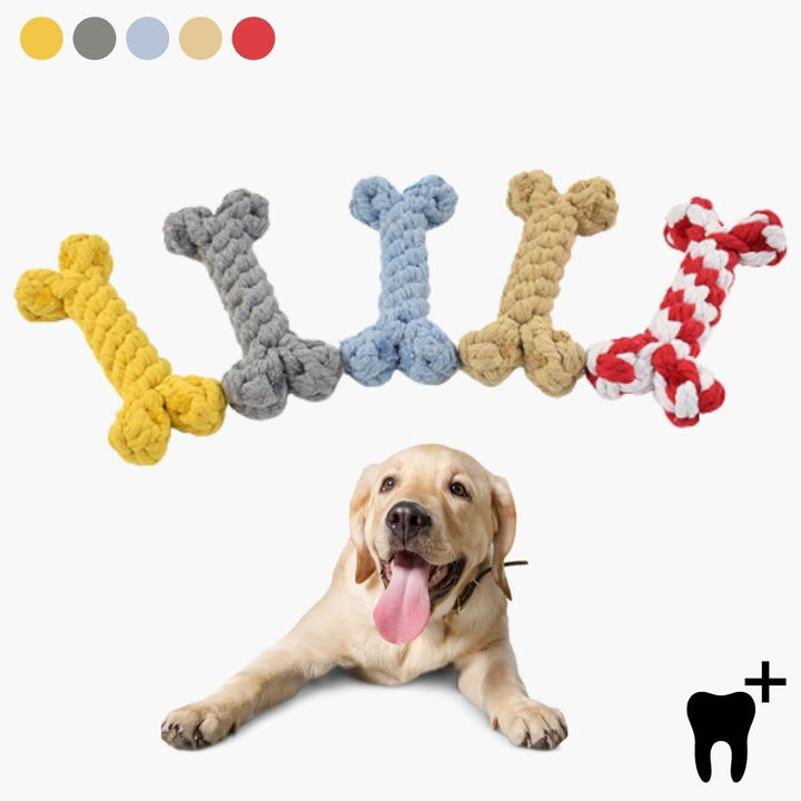 Juguete masticable para el cuidado dental de perros - CleanChew