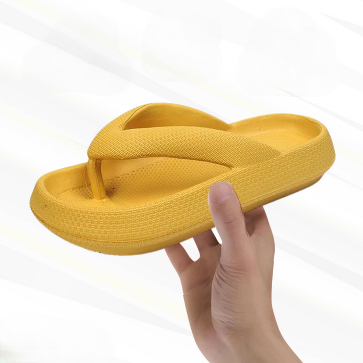 Ortopædiske komfort-flipflops – Elara