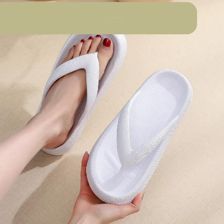 Ortopædiske komfort-flipflops – Elara