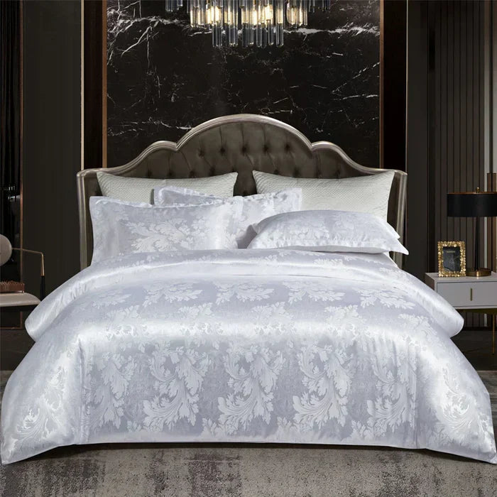 Juego de ropa de cama de satén de lujo - RoyalDream